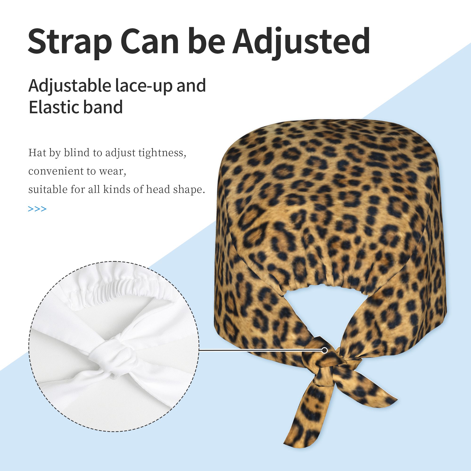 Fluffy Leopard Skin Leather Te - Leather Work Hat review and price