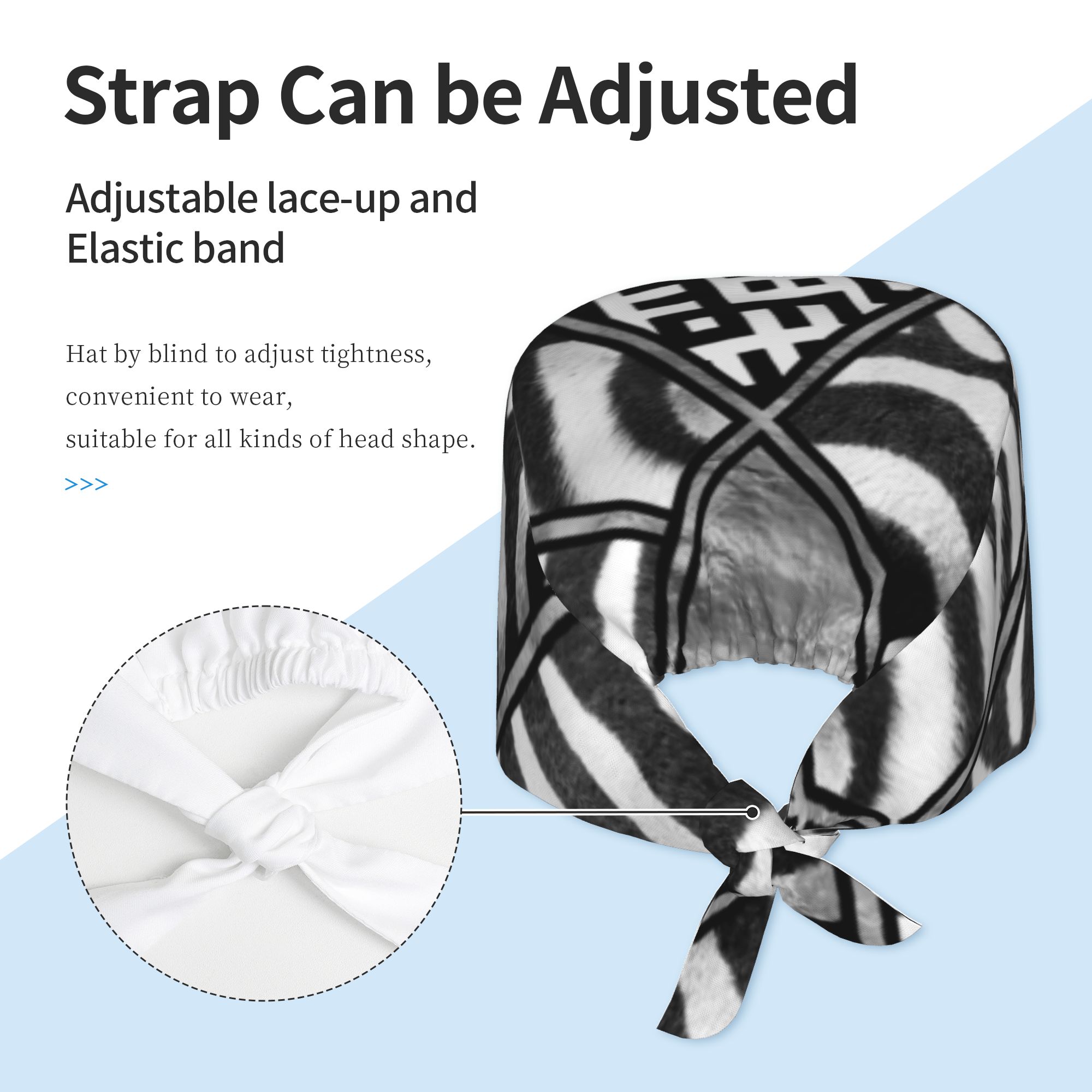 Zebra Fur Skin Ornaments Breat - Leather Work Hat review and price