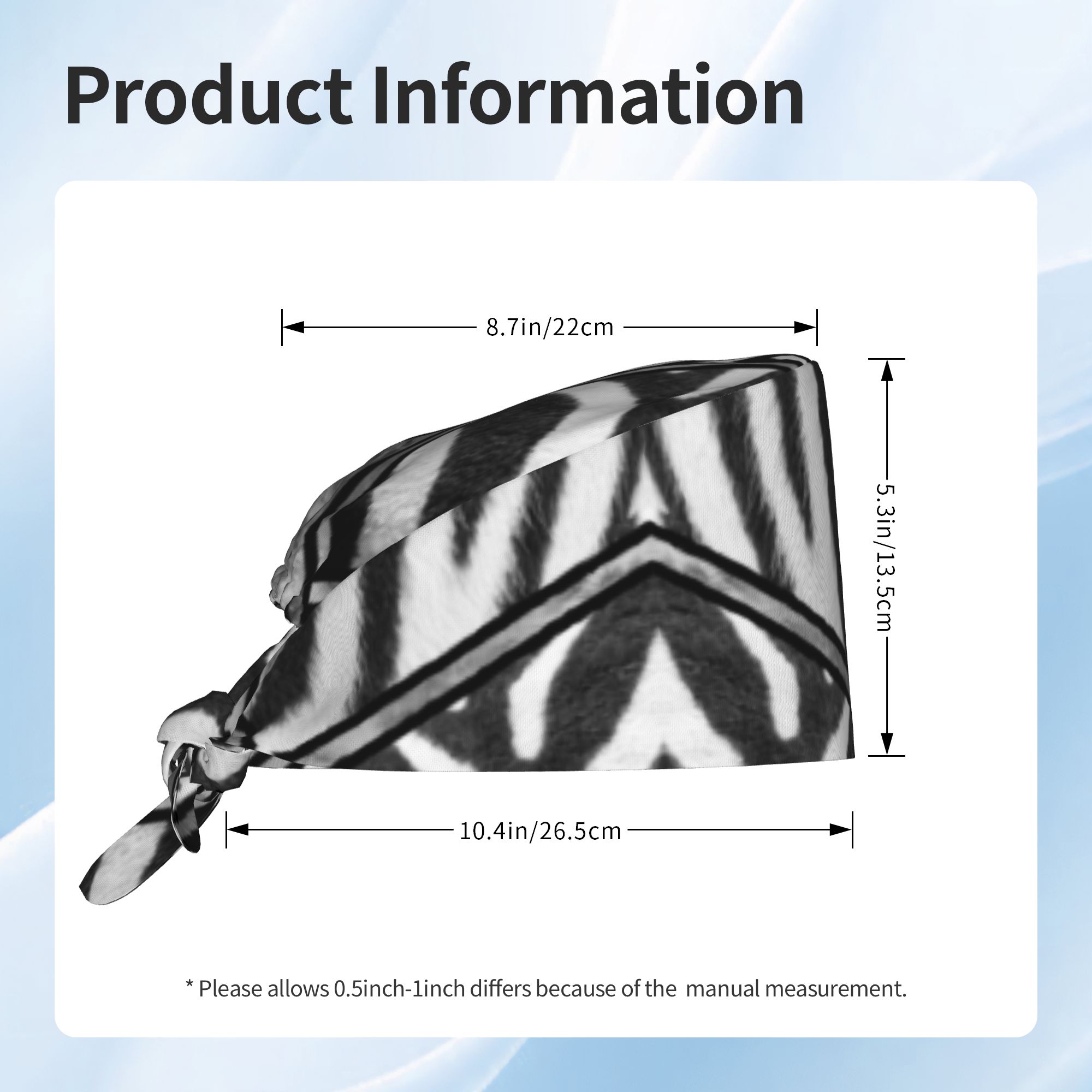 Zebra Fur Skin Ornaments Breat - Leather Work Hat review and price