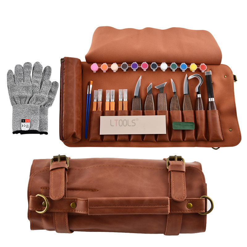 Wood Carving Kit Deluxe Handma - Leatherwork Beginner Tools review and price