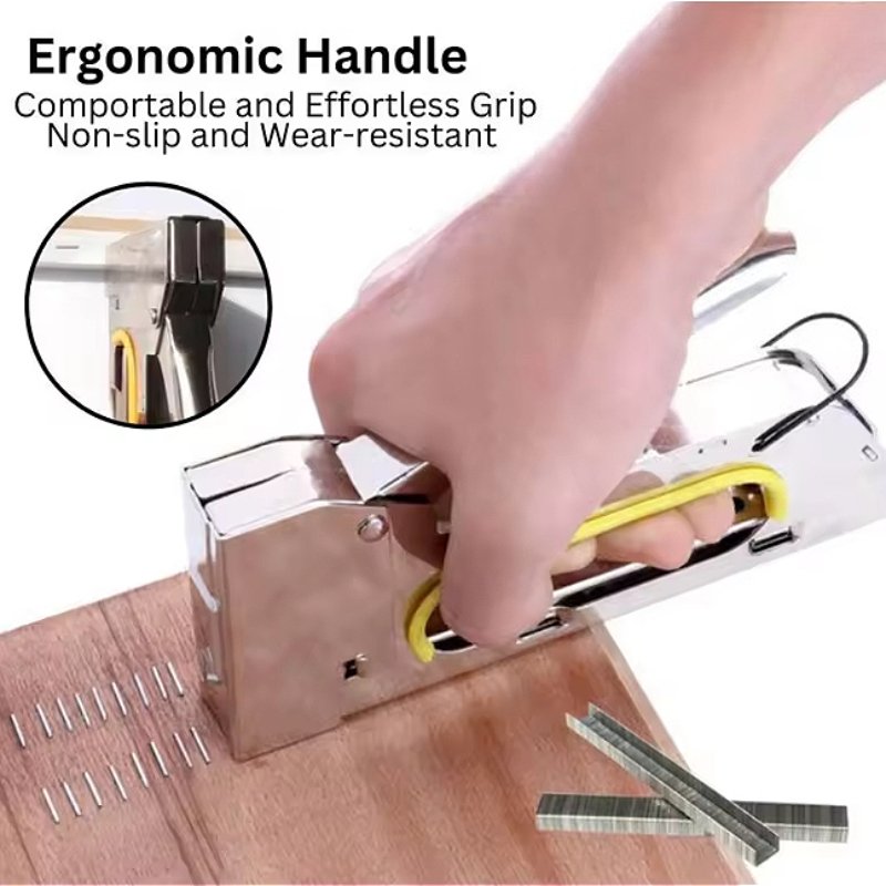 Durable Metal Body Manual Stap - Leatherwork Jobs review and price