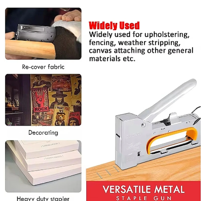 Durable Metal Body Manual Stap - Leatherwork Jobs review and price