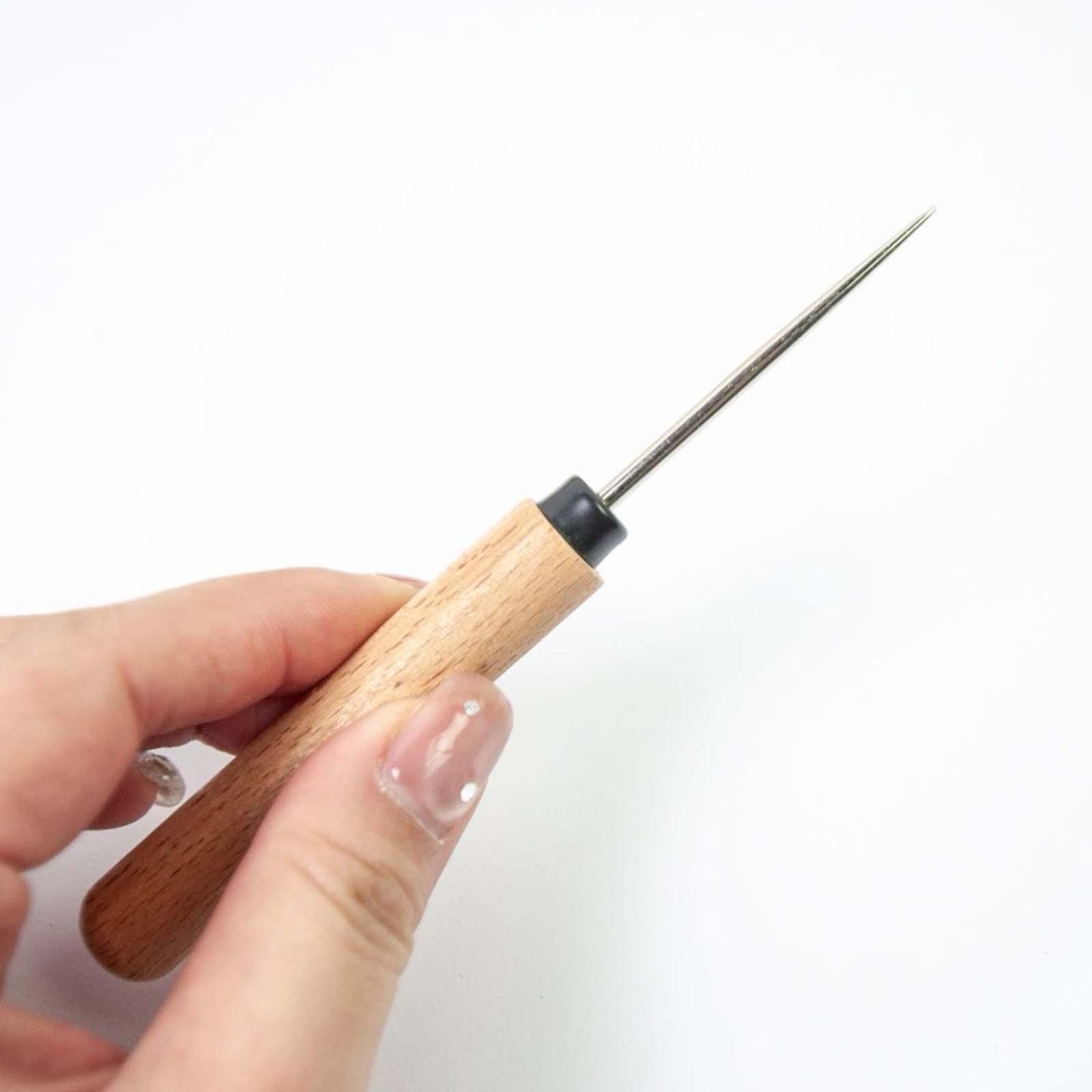 Hand Sewing Awl Tool Leatherwo - Leatherwork Beginner Tools review and price