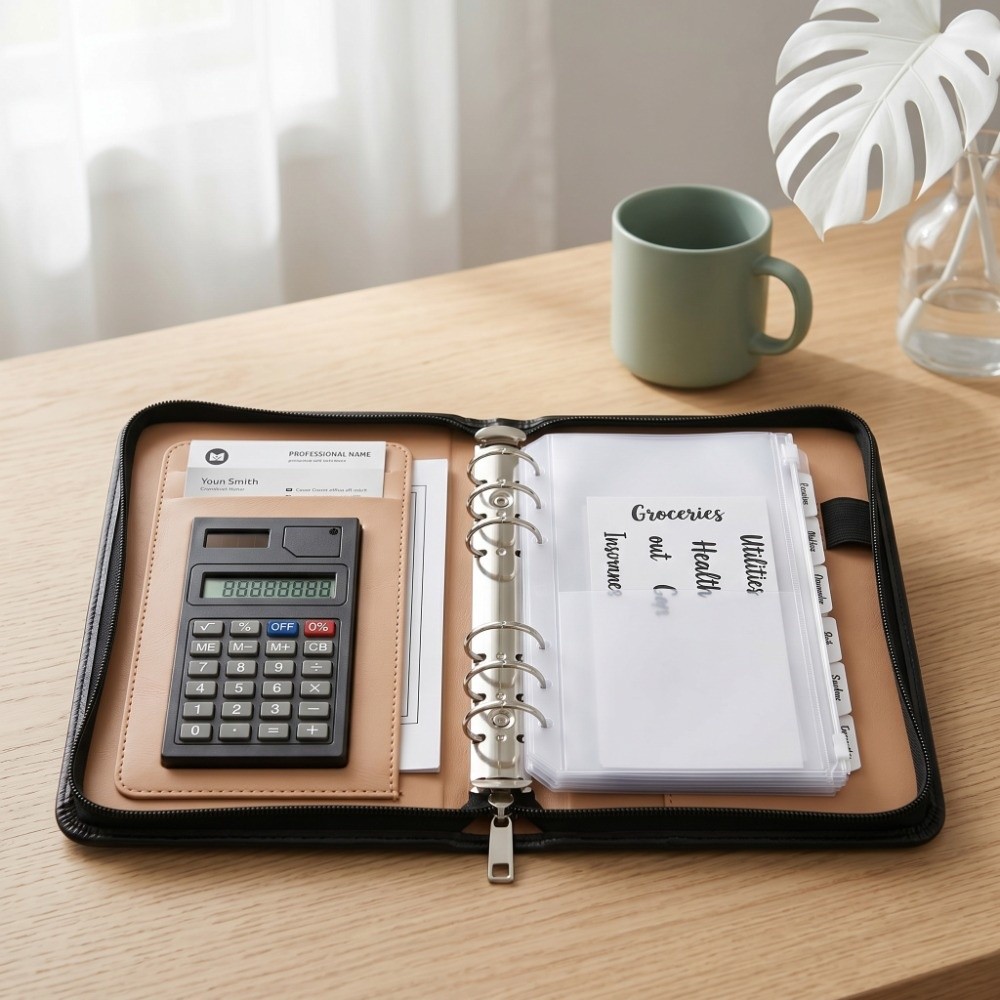Memo Book 6-Ring File Folder P - Leatherwork Books review and price