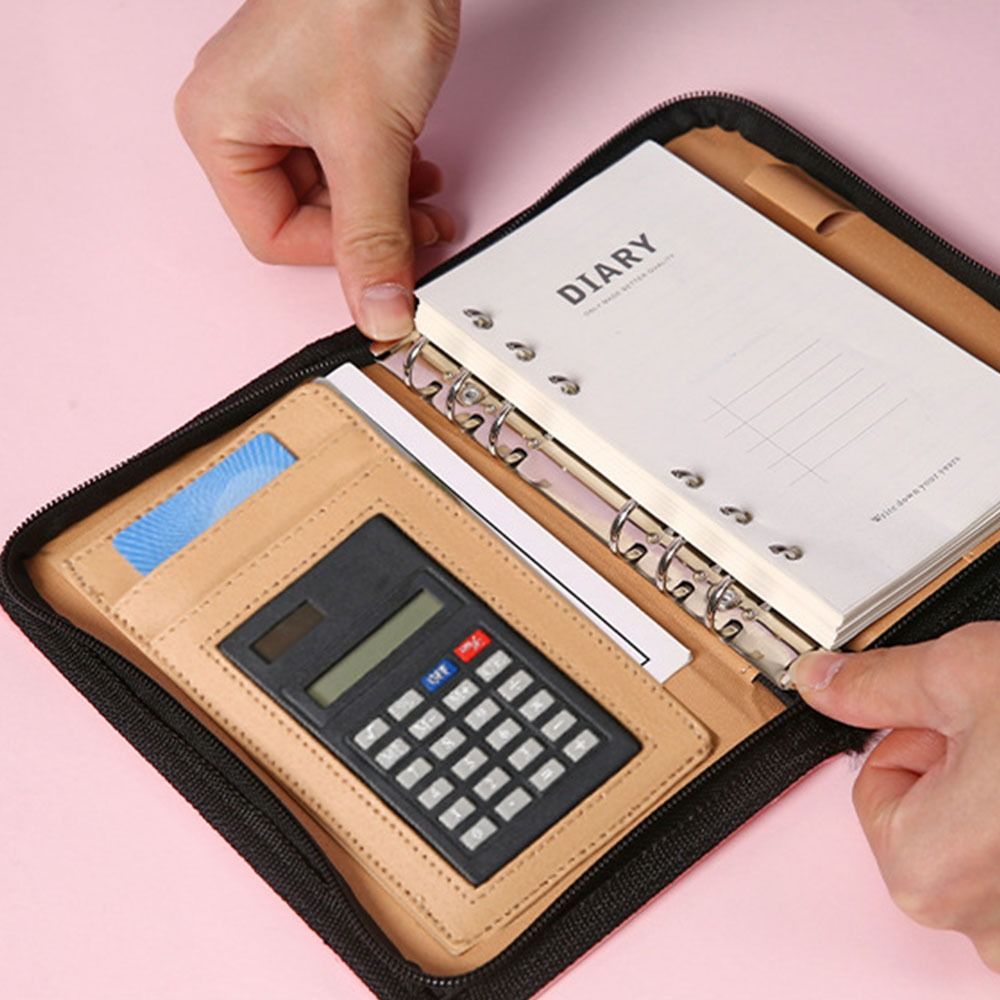 Memo Book 6-Ring File Folder P - Leatherwork Books review and price