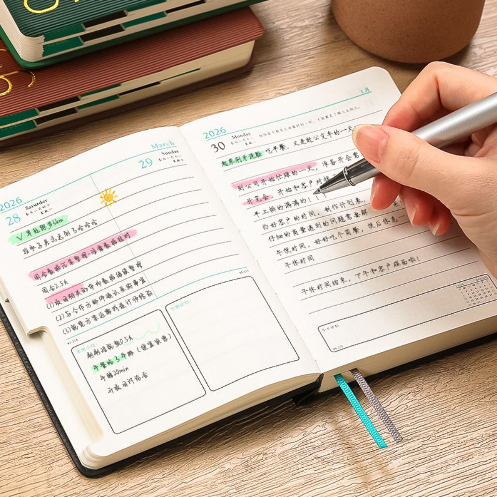 Calendar English 2026 Schedule - Leatherwork Books review and price