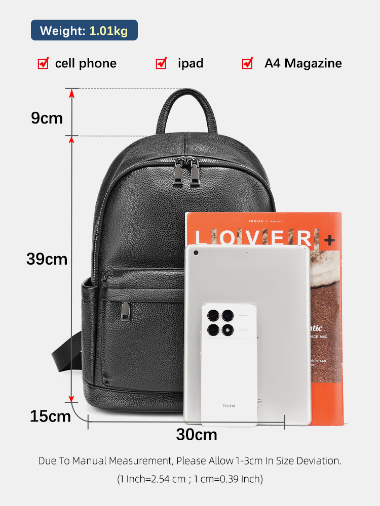 Zency Women's Leather Backpack - Leatherwork Books review and price