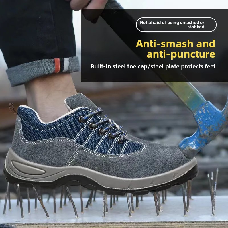 Mesh Breathable Work Safety Sh - Leatherwork Flowers review and price