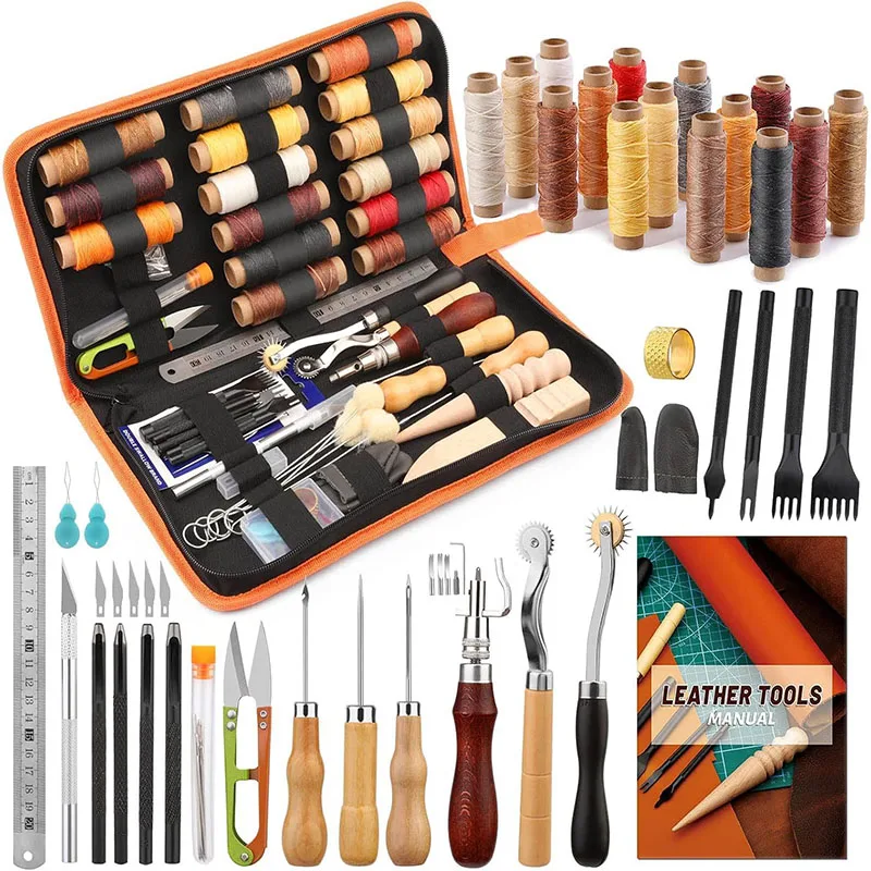 Leather Working Tools Practica - Leatherwork Beginner Tools review and price