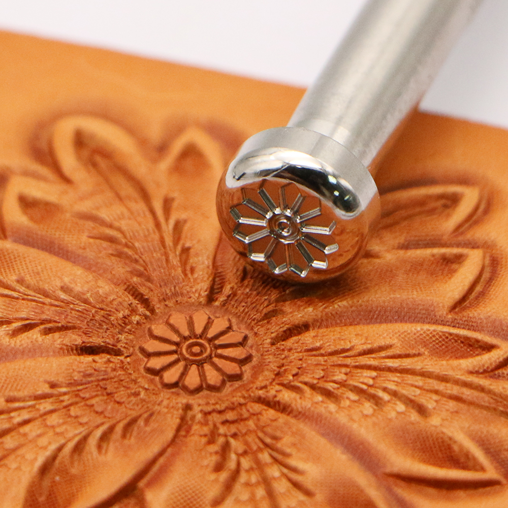 Flower Center Pattern J301  Le - Leatherwork Flowers review and price