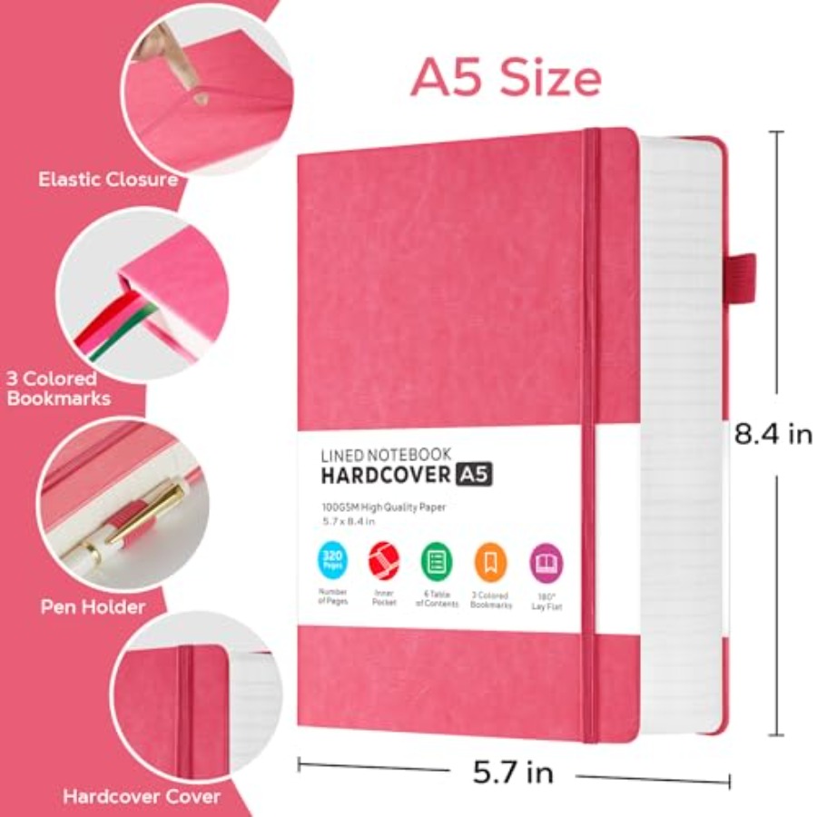 Lined Journal Notebook for Wom - Leatherwork Books review and price