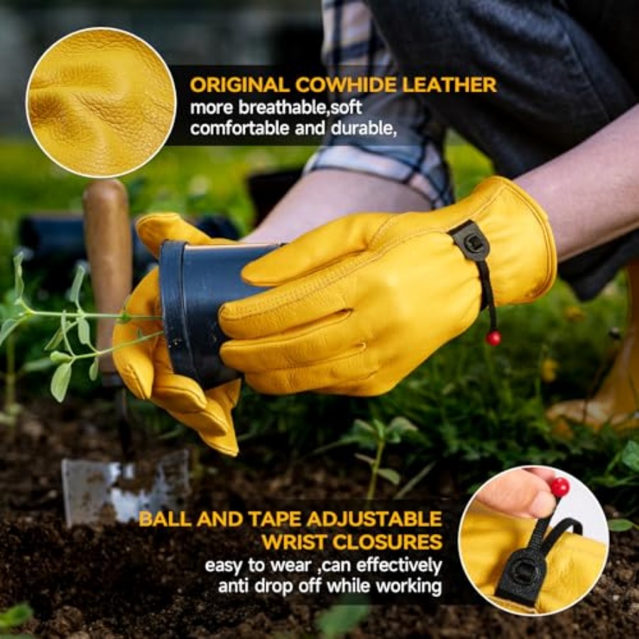 Leather Work Gloves for Men, 3 - Leveling Leatherworking review and price
