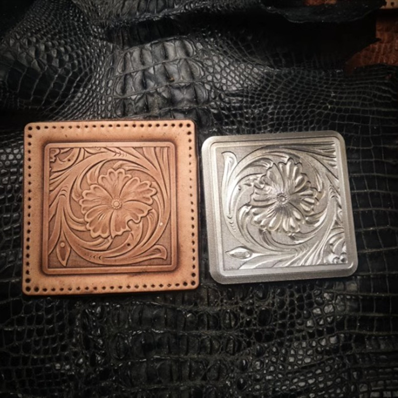 3D Aluminum Alloy  Arabesque L - Leatherwork Flowers review and price