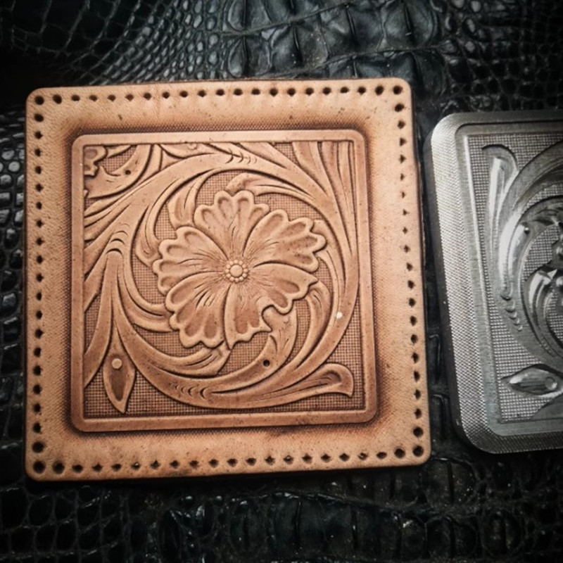 3D Aluminum Alloy  Arabesque L - Leatherwork Flowers review and price