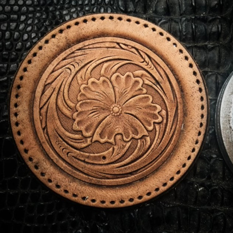 3D Aluminum Alloy  Arabesque L - Leatherwork Flowers review and price