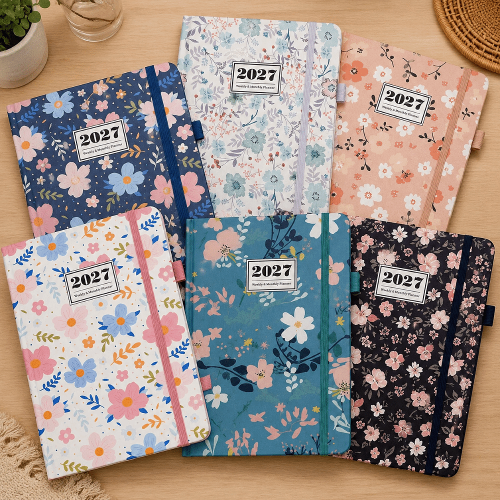 English 2027 Schedule Planner  - Leatherwork Flowers review and price